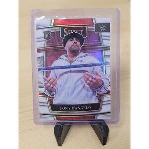 2022 Panini Select WWE TONY D'ANGELO #98 WHITE Prizm Concourse Level Rookie /99